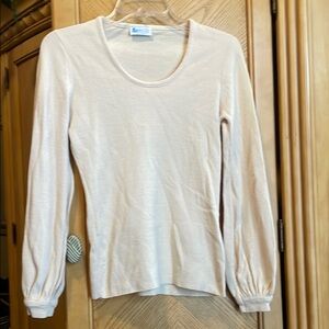 Vintage Keneth knits cream top size medium